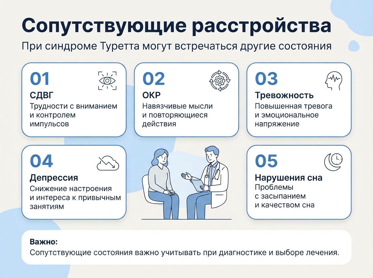 Лечение синдрома Туретта в Жирновске инфографика