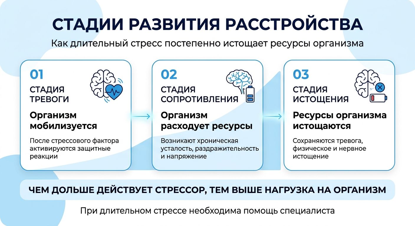 Лечение стресса в Жирновске инфографика